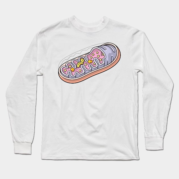 Mitochondrion Illustration Long Sleeve T-Shirt by taylorcustom